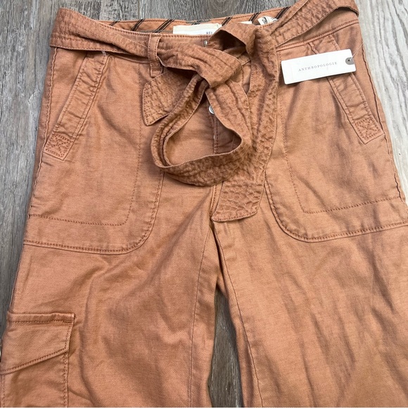 Anthropologie Women's Coral Cropped Pant HEI HEI - Picture 12 of 14